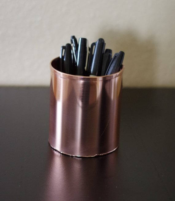 Copper pencil case outlet
