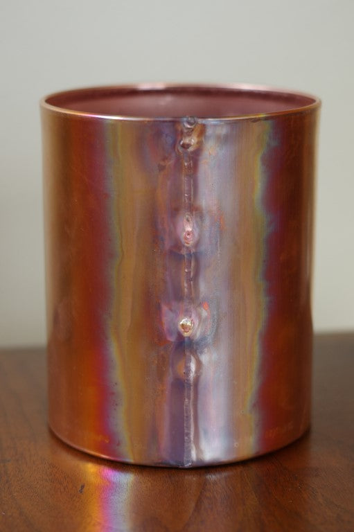 Copper Kitchen Utensil Crock