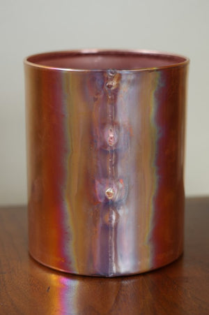 Copper Kitchen Utensil Crock