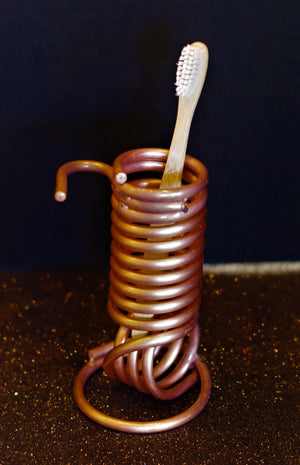 Copper Razor/Toothbrush Holder